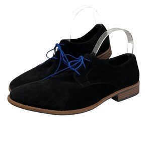 J75 by Jump Men’s Marconi Black Suede Shoes Size 9 Oxfords Dress